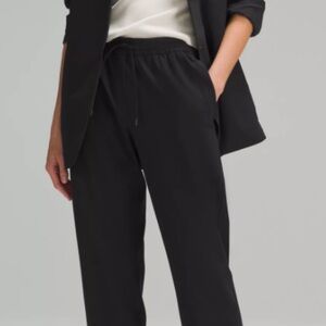 Lulu luxstreme pants BLACK straight leg NWOT size large 7/8 length